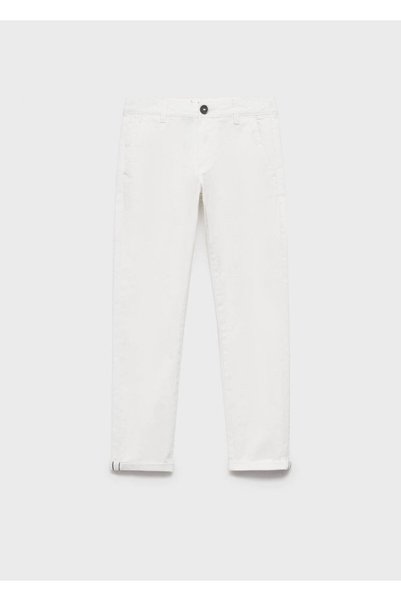 Cotton chino pants