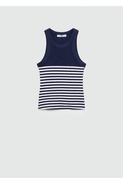 Navy Blue Women's Bustier 77140624