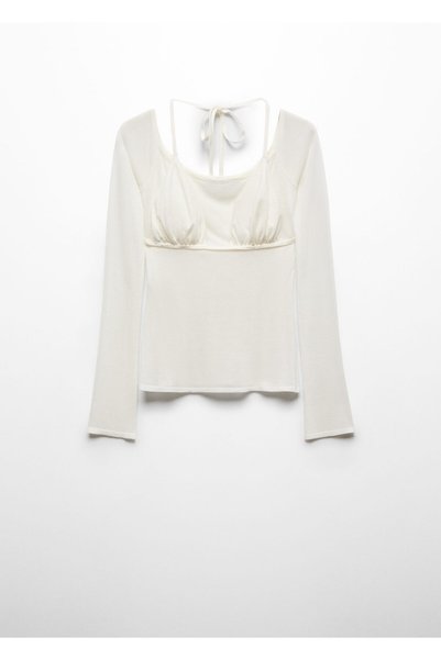 White Women's Bustier 67009605