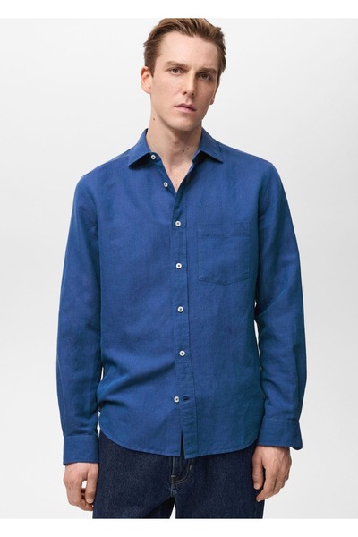 Classic Cut Linen Shirt
