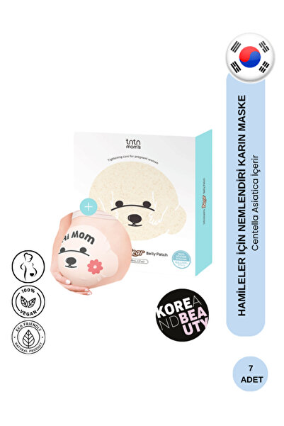 Tntnmom's Bear Belly Maco Patch | Маска за стомак против стрии во бременост Maco мала големина 30ml 7 парчиња
