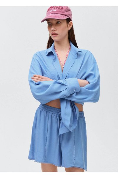Shorts Linen with Drawstring