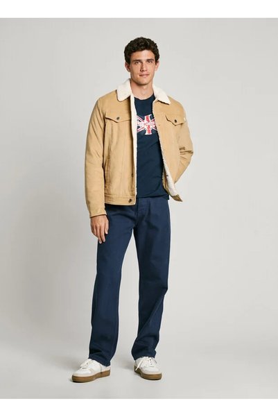 Beige Men's Coat Pm403035-845 Thris