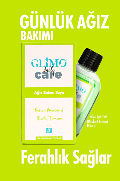 Daily Care водичка за уста - со вкус на градинарско нане и лимета - без алкохол - 250ml - домашно производство