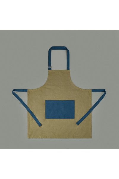 Soft Kitchen Apron - Green - 70X75 cm