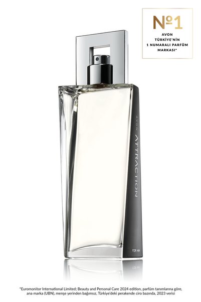 Attraction Men's Perfume Edt 75 Ml.