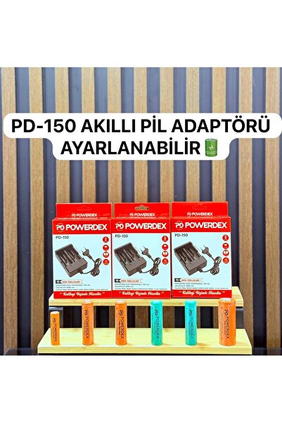 PD-150 18650 3.7 V полнач за батерии, комплет од 2
