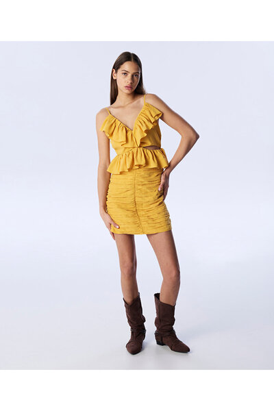 Draped Cutout Dress