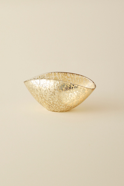 Jolie Decorative Medium Bowl Gold 12X26,5X13,5 cm