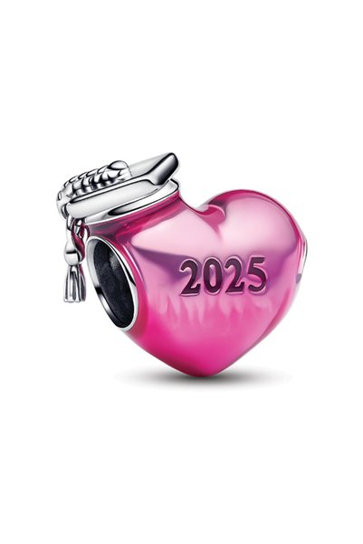 Graduation 2025 Heart Charm