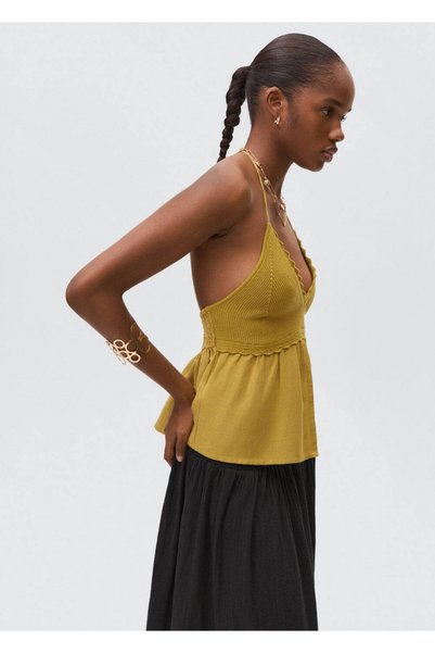 Flounced Long Skirt