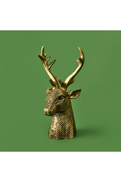 Deco Ciervo декорација - златна - 27 cm