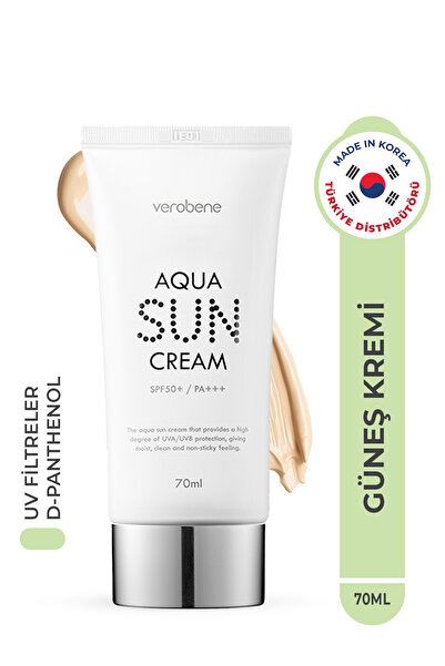 Aqua Sun Cream хидратантен крем за сончање на база на вода Spf50 корејски 70ml