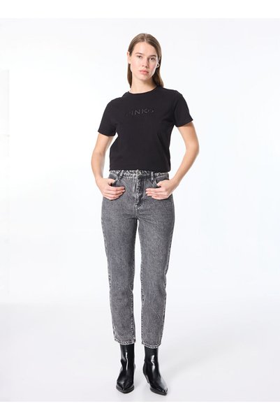 Gray Women's Standard Denim Pants 8P0402