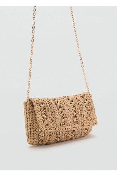 Natural Fiber Bag with Metal Ring