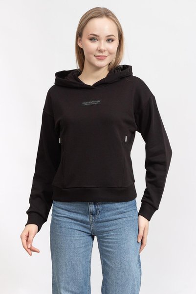 Women's Hooded Sweatshirt Black