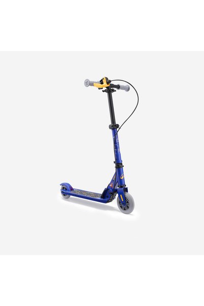 Oxelo Children's Scooter with Brakes - Blue/Orange - Play 5