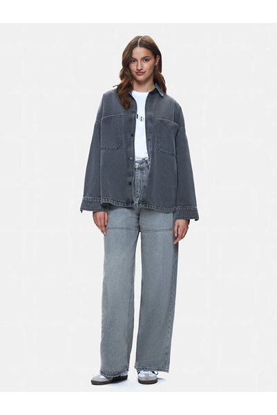 Jeannie Oversize Jean Shirt