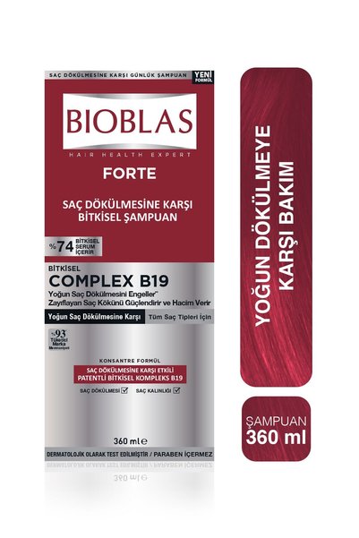 Bıoblas Forte Shampoo 360ml