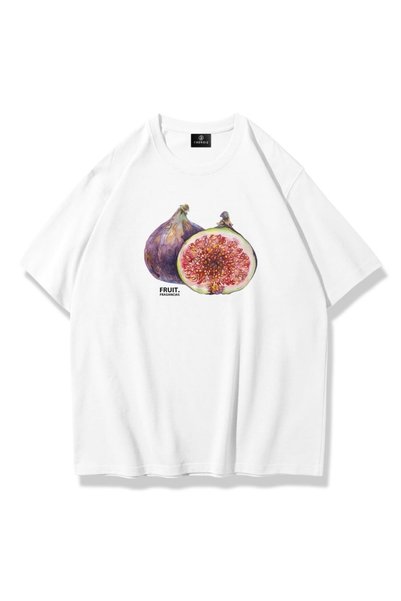 Unisex Fruit Fragrances Tshirt White