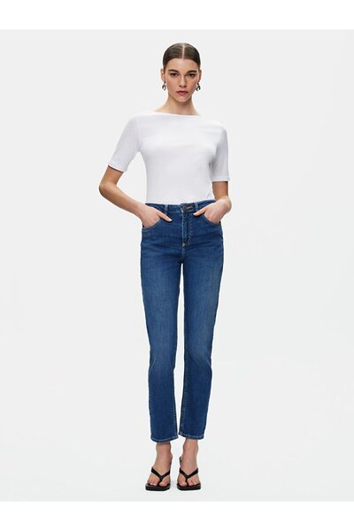 Ronna X Skinny Leg High Waist Jean Trousers
