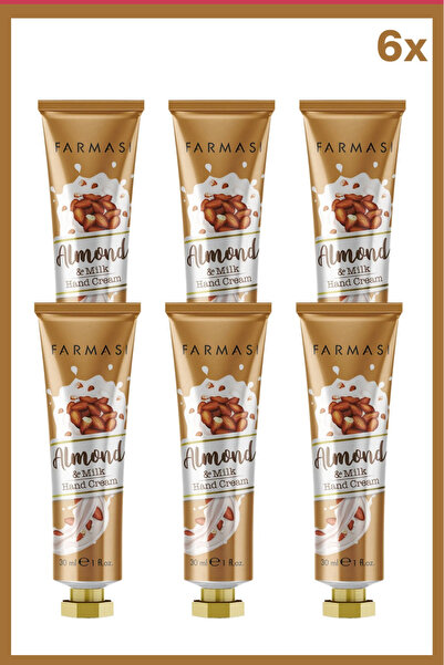 Крем за раце со бадем и млеко 30 ml 6 парчиња