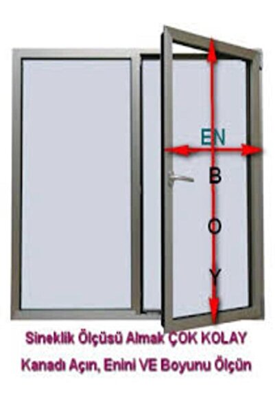 Комарник за прозорец со шарки ширина: 0-70 cm / висина: 11-135 cm (4 бои)