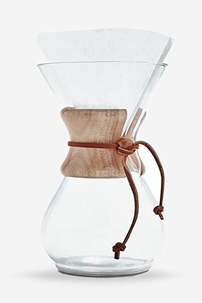 Pour Over Chemex опрема за подготовка на кафе | 6-8 шолји