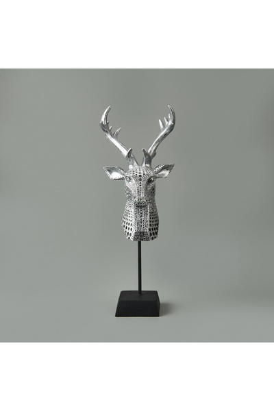 Deco Ciervo Decor - Silver - 29 cm