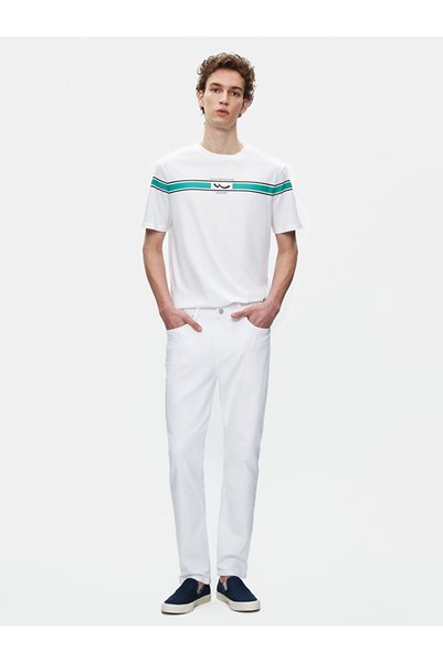 Renar Skinny Leg Mid Waist Jean Trousers