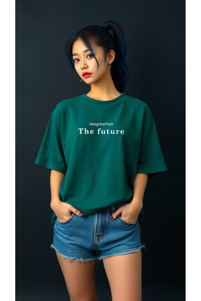 The Future Printed Oversize T-shirt