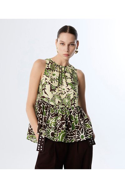 Flower Pattern Bluz