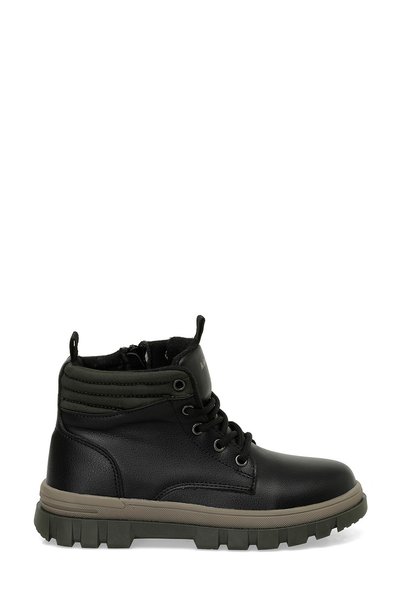 Sabin 4Pr Black Boy's Biker Boots
