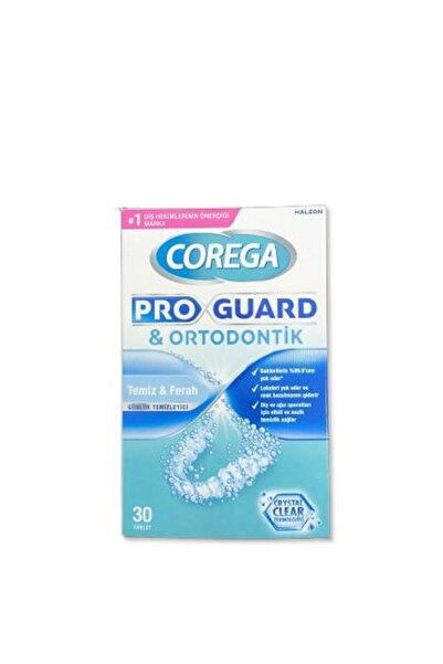 Proguard & Retainer 30-пакување таблети за чистење протези