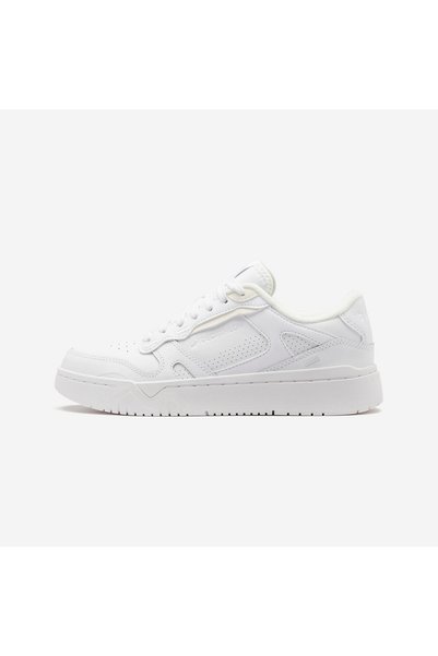 Women's Leather Sneakers - White - CJ80