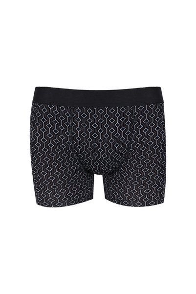 Men's Single Patterned Cotton Boxers