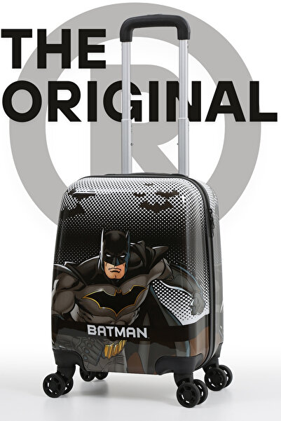 Детски куфер Batman лиценциран црн | отпорен на удари