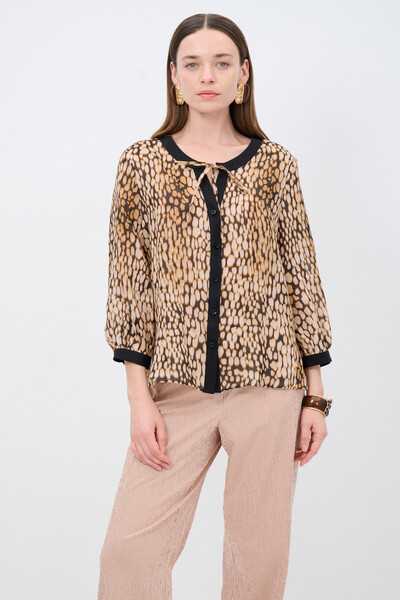 Leopard Patterned Blouse