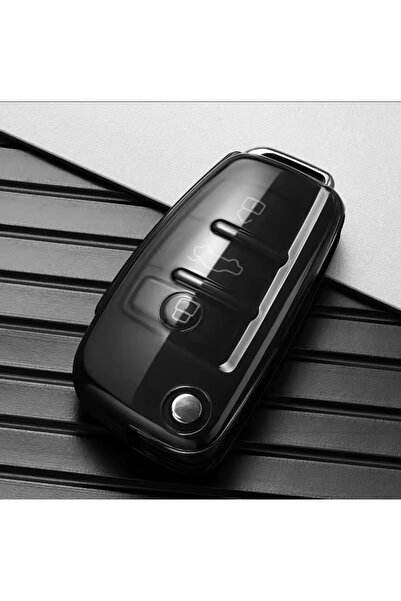 Audi A3 8P 8L премиум чадено проѕирна футрола за клуч