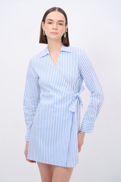 Wrap Mini Dress