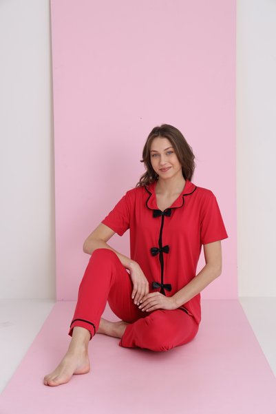 Bamboo Bow Pjs Set