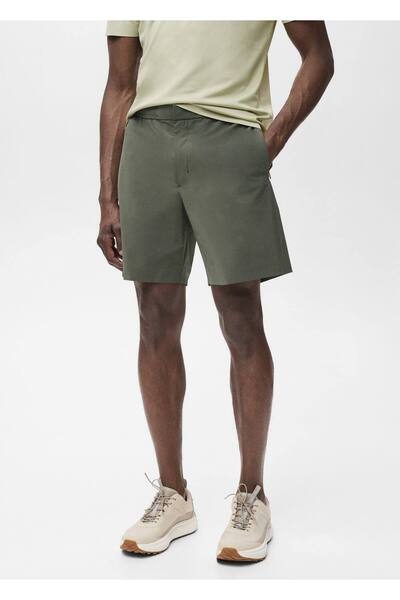 Water Repellent Bermuda Shorts