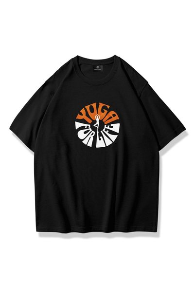 Women's Yoga For Life T-shirt Black