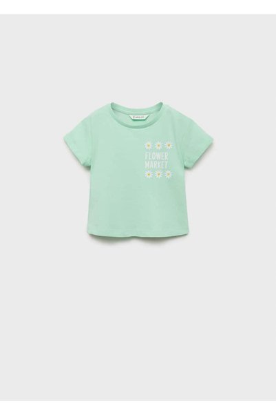 Embroidered Short Sleeved T-Shirt