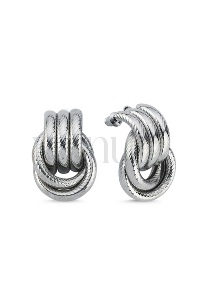 Steel Margot Earrings