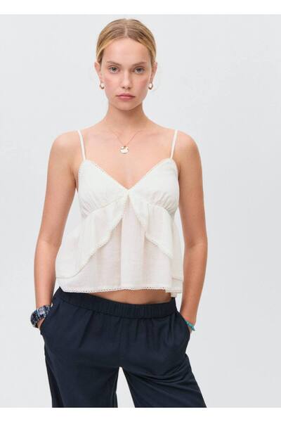 Straight Cut Linen Trousers