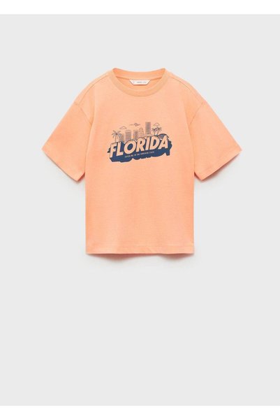 Short-sleeved T-shirt with print