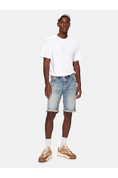 Lance Slim Fit Jean Bermuda