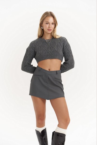 Triana Smoked Mini Skirt