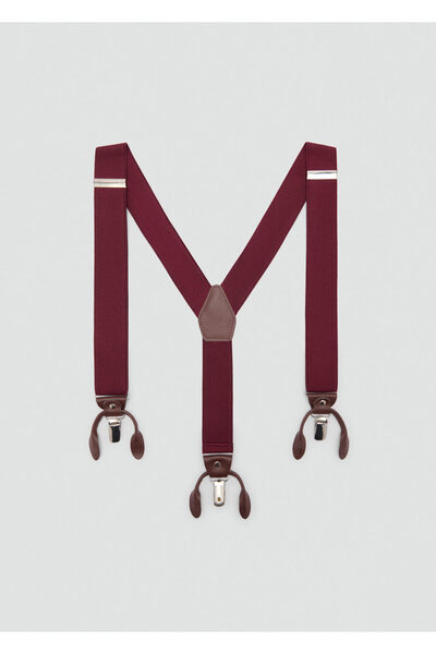 Claret Red Men's Accessories 77060624